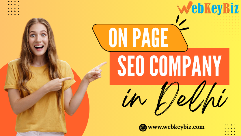 Top On Page SEO Services Company in Delhi